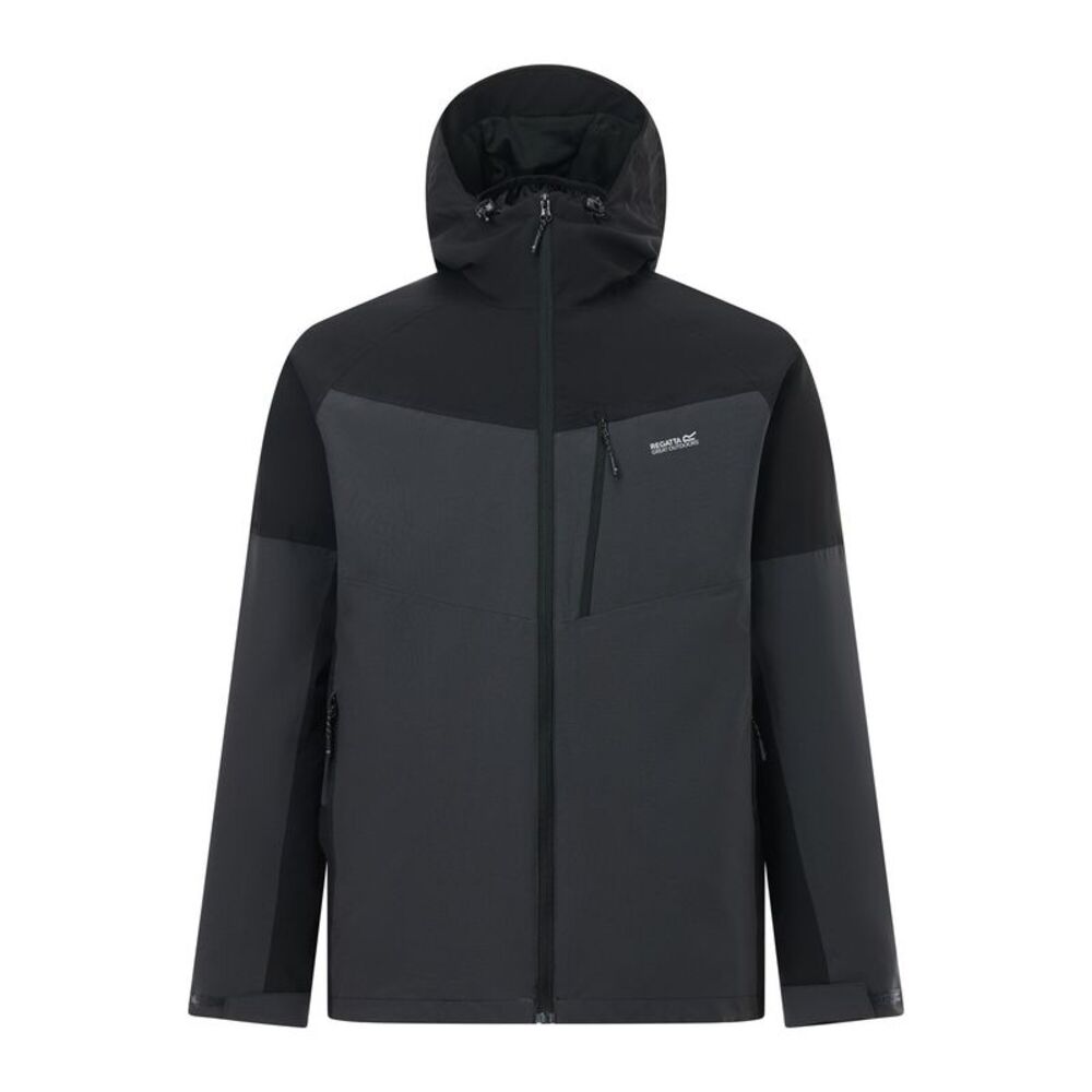 Regatta Mens Wentwood 3 in 1 Jacket / Ash/Black